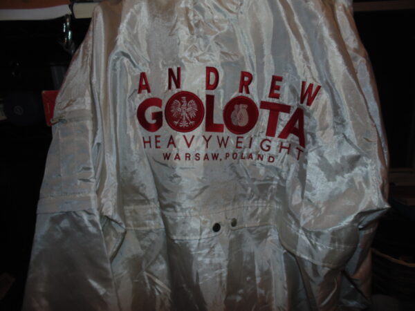 Andrew Golota corner jacket (WHITE)