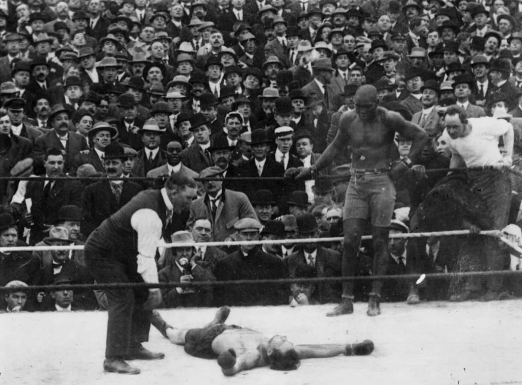 1909_Jack_Johnson_vs_Stanley_Ketchel-1024x756 - The Boxing Exchange