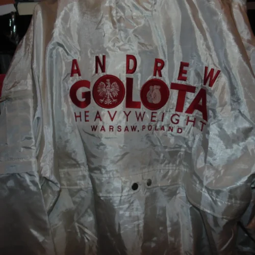 Andrew Golota corner jacket (WHITE)